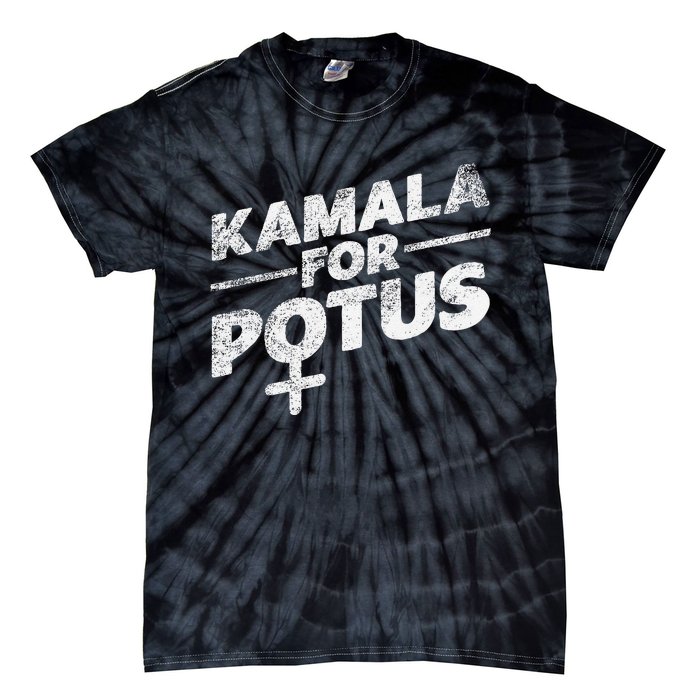 Kamala Harris Historic First Woman President Tie-Dye T-Shirt