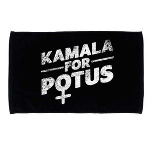 Kamala Harris Historic First Woman President Microfiber Hand Towel