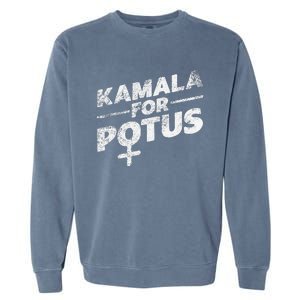 Kamala Harris Historic First Woman President Garment-Dyed Sweatshirt