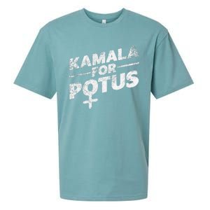 Kamala Harris Historic First Woman President Sueded Cloud Jersey T-Shirt