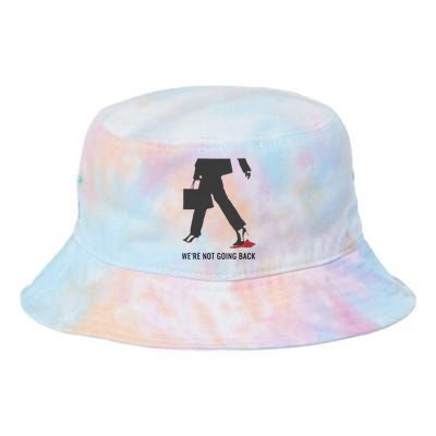 Kamala Harris Heels Stepping On Red Maga Hat Election 2024 Tie Dye Newport Bucket Hat