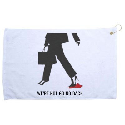 Kamala Harris Heels Stepping On Red Maga Hat Election 2024 Grommeted Golf Towel