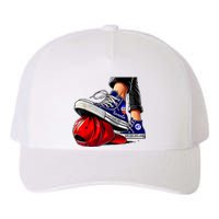 Kamala Harris High Heels Stepping On Red Maga Hat Yupoong Adult 5-Panel Trucker Hat