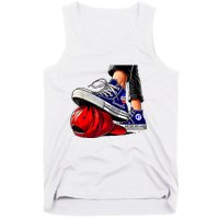 Kamala Harris High Heels Stepping On Red Maga Hat Tank Top