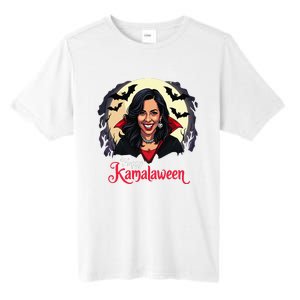 Kamala Harris Happy Kamalaween Pumpkin Ghost Vote Tall Fusion ChromaSoft Performance T-Shirt