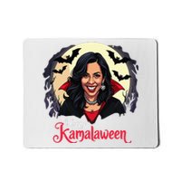 Kamala Harris Happy Kamalaween Pumpkin Ghost Vote Mousepad