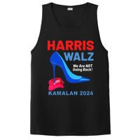 Kamala Harris Heels Stepping On Red Maga Hat PosiCharge Competitor Tank