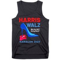 Kamala Harris Heels Stepping On Red Maga Hat Tank Top