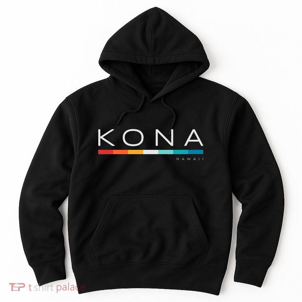 Kona Hawaii Hi Retro Design Hoodie