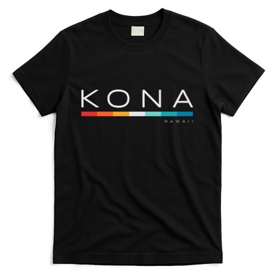 Kona Hawaii Hi Retro Design T-Shirt