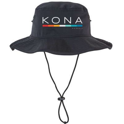 Kona Hawaii Hi Retro Design Bucket Hat