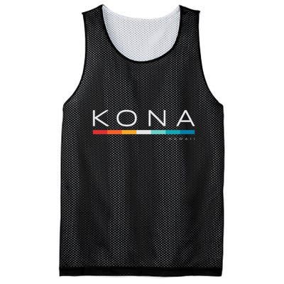 Kona Hawaii Hi Retro Design Mesh Reversible Basketball Jersey Tank