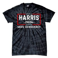 Kamala Harris Harris 2024 Us Flag Democratic President Tie-Dye T-Shirt