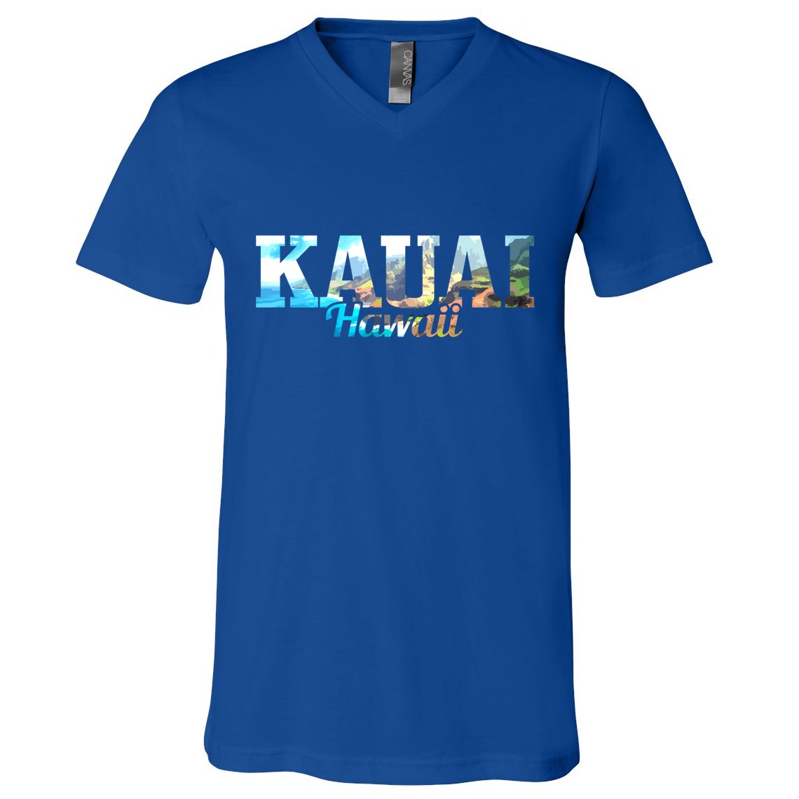 Kauai Hawaii Hawaii Hawaii Islands Surfing Surfer Gift Great Gift V-Neck T-Shirt