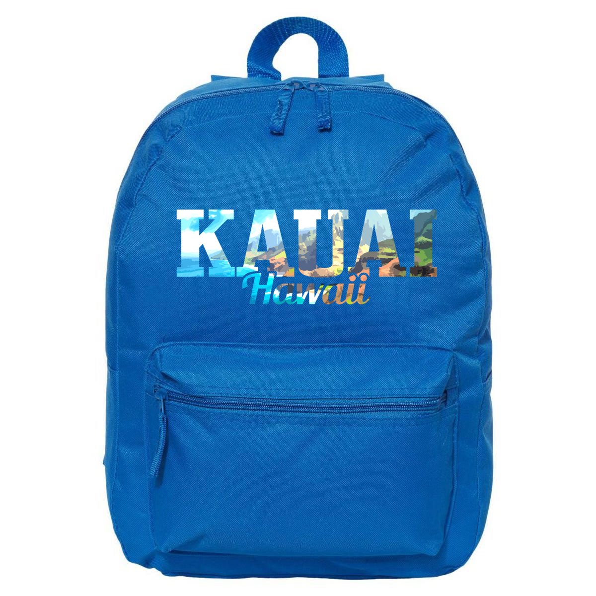 Kauai Hawaii Hawaii Hawaii Islands Surfing Surfer Gift Great Gift 16 in Basic Backpack