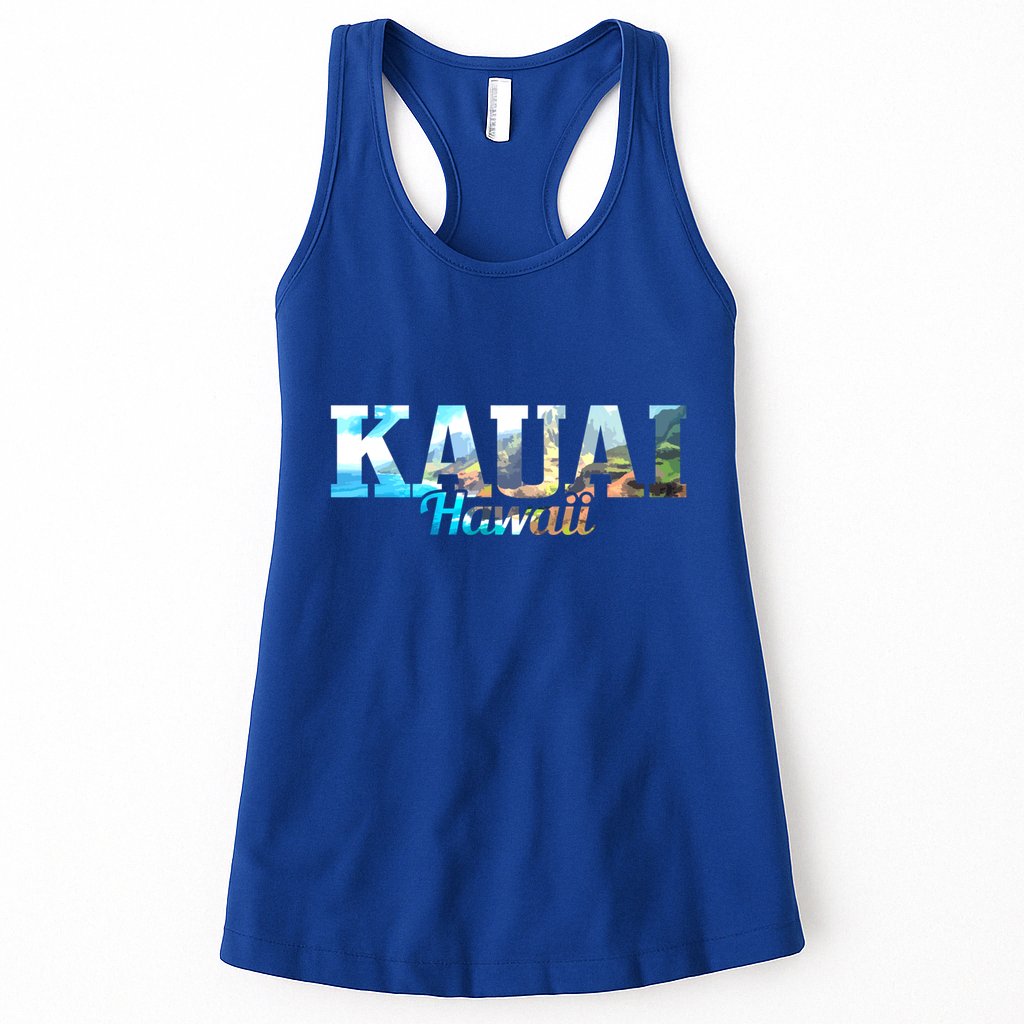 Kauai Hawaii Hawaii Hawaii Islands Surfing Surfer Gift Great Gift Womens Tank Top