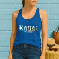 Kauai Hawaii Hawaii Hawaii Islands Surfing Surfer Gift Great Gift Womens Tank Top