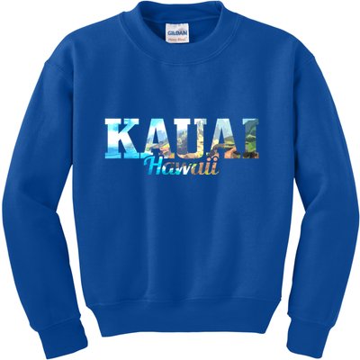 Kauai Hawaii Hawaii Hawaii Islands Surfing Surfer Gift Great Gift Kids Sweatshirt