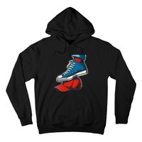 Kamala Harris High Heels Stepping On Red Maga Hat Hoodie