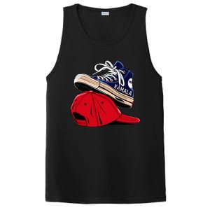 Kamala Harris High Heel Shoes Stepping On Red Hat PosiCharge Competitor Tank