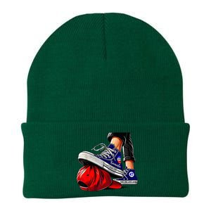 Kamala Harris High Heels Stepping On Red Maga Knit Cap Winter Beanie