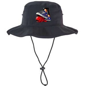 Kamala Harris High Heels Stepping On Red Maga Legacy Cool Fit Booney Bucket Hat