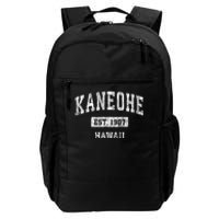 Kaneohe Hawaii Hi Vintage Sports Established Daily Commute Backpack