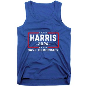 Kamala Harris Harris 2024 Us Flag Democratic President Tank Top