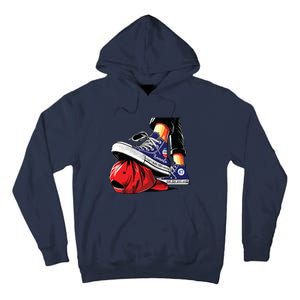 Kamala Harris High Heels Stepping On Red Maga Hat Tall Hoodie