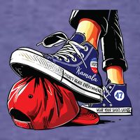 Kamala Harris High Heels Stepping On Red Maga Hat T-Shirt