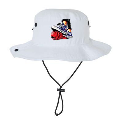 Kamala Harris High Heels Stepping On Red Maga Hat Legacy Cool Fit Booney Bucket Hat