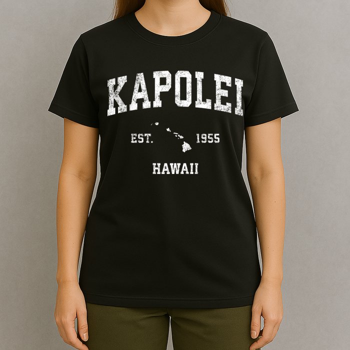 Kapolei Hawaii Hi Vintage Athletic Sports T-Shirt