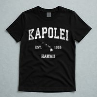 Kapolei Hawaii Hi Vintage Athletic Sports T-Shirt