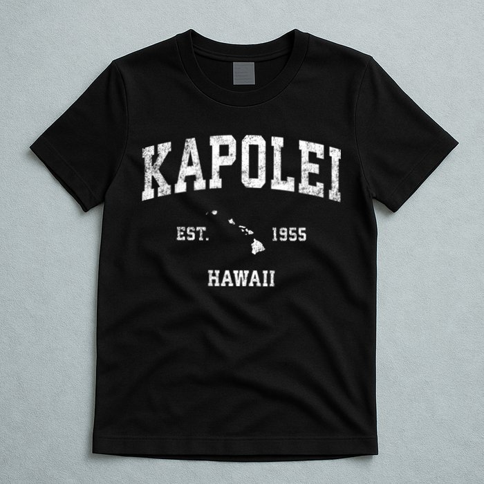 Kapolei Hawaii Hi Vintage Athletic Sports T-Shirt