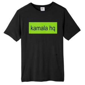 Kamala Hq Heart Brat Green Meme Trend Gen Z Tall Fusion ChromaSoft Performance T-Shirt