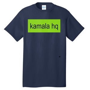 Kamala Hq Heart Brat Green Meme Trend Gen Z Tall T-Shirt