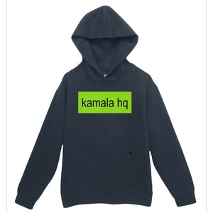 Kamala Hq Heart Brat Green Meme Trend Gen Z Urban Pullover Hoodie