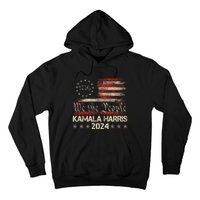 Kamala Harris Harris 2024 Us Flag Democratic President Hoodie