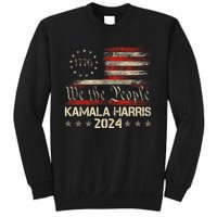 Kamala Harris Harris 2024 Us Flag Democratic President Sweatshirt