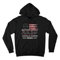 Kamala Harris Harris 2024 Us Flag Democratic President Hoodie