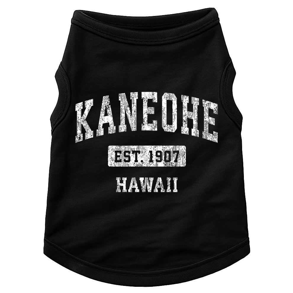 Kaneohe Hawaii Hi Vintage Sports Established Doggie Tank