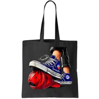 Kamala Harris High Heels Stepping On Red Maga Hat Tote Bag