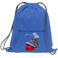 Kamala Harris High Heels Stepping On Red Maga Hat Sweatshirt Cinch Pack Bag