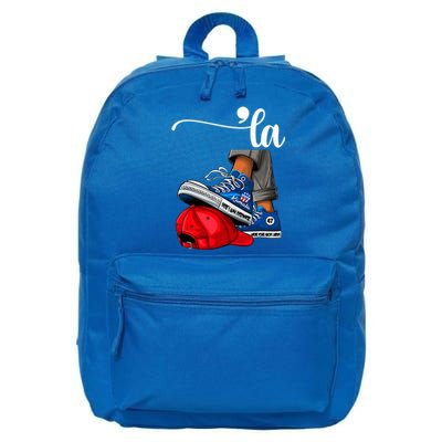 Kamala Harris High Heels Stepping On Red Maga Hat 16 in Basic Backpack