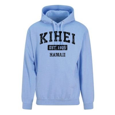 Kihei Hawaii Hi Vintage Sports Unisex Surf Hoodie