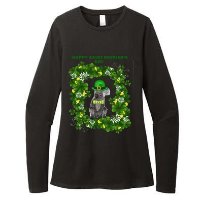 KOALAS HELP Happy Saint Patrick's Day Womens CVC Long Sleeve Shirt