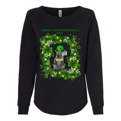 KOALAS HELP Happy Saint Patrick's Day Womens California Wash Sweatshirt