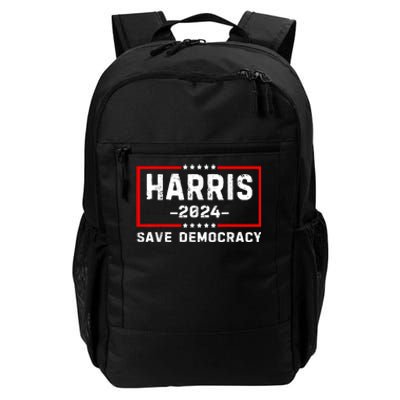 Kamala Harris Harris 2024 Us Flag Democratic President Daily Commute Backpack