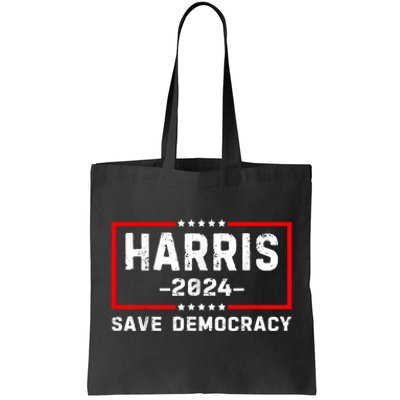 Kamala Harris Harris 2024 Us Flag Democratic President Tote Bag