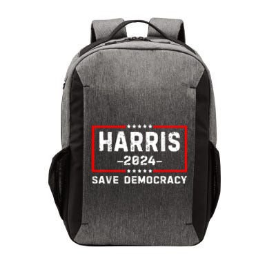 Kamala Harris Harris 2024 Us Flag Democratic President Vector Backpack